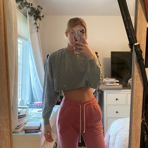 Alo Cropped Sweatshirt Size XS